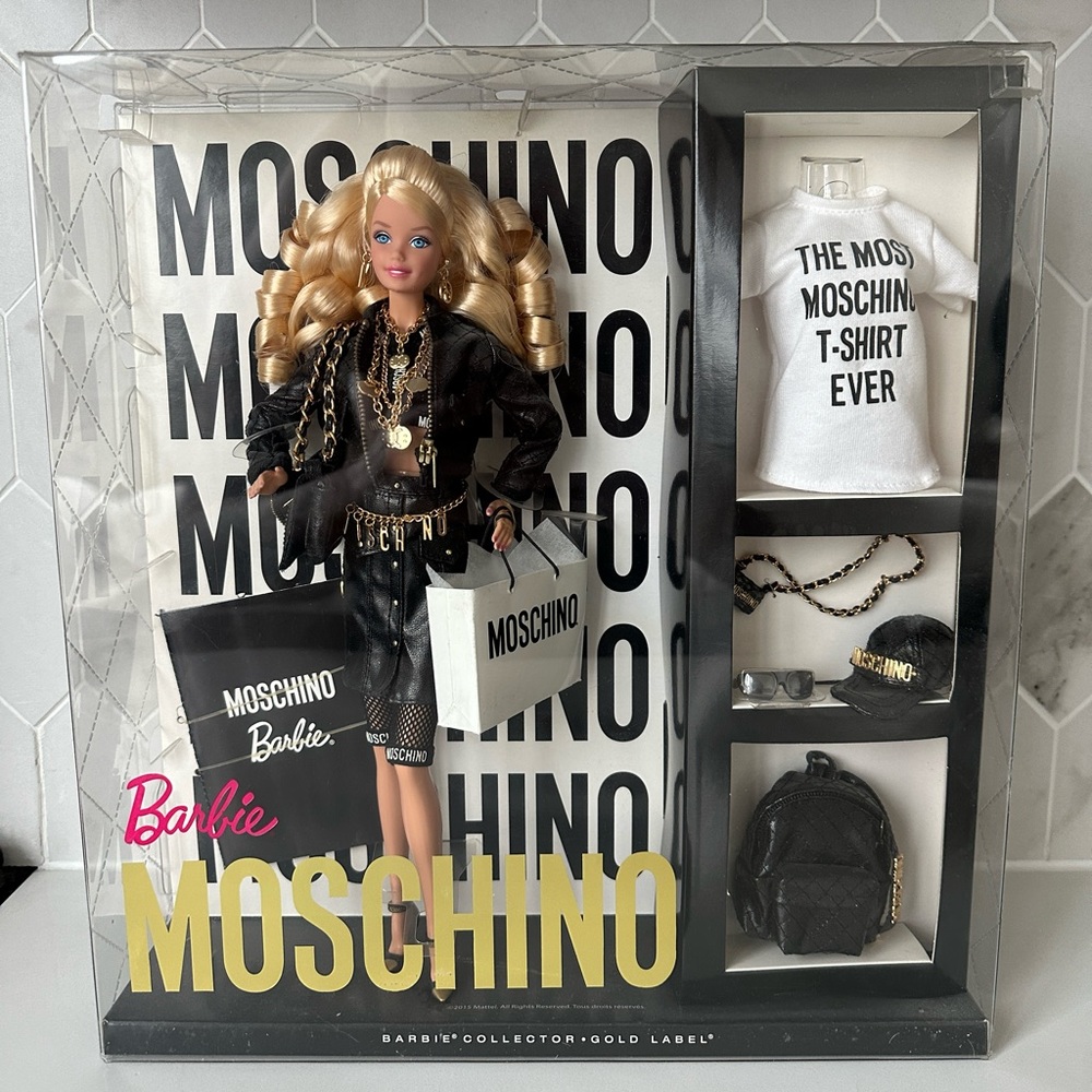 RARE Moschino Barbie Doll